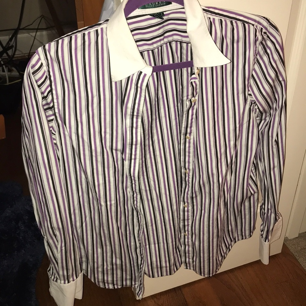 Lauren by Ralph Lauren button down shirt